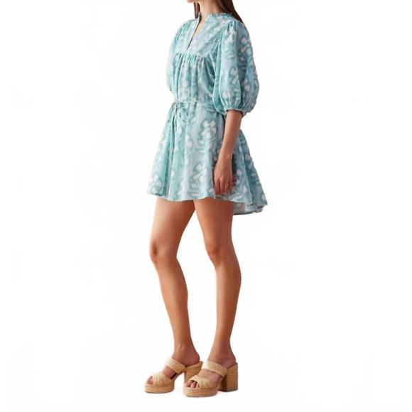 NEW OMIKA wren mini dress in millie bora bora - Picture 5 of 7